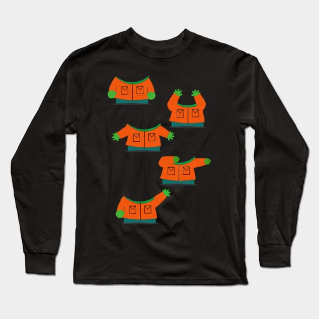 Kyle Brovlovski Long Sleeve T-Shirt by humoursimpson